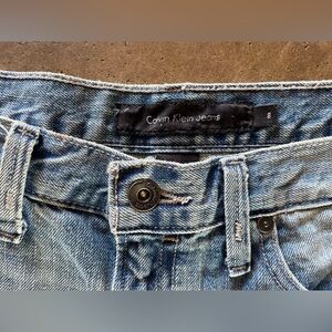size 8 calvin Klein women’s jeans shorts